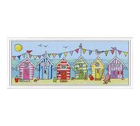 Bothy Threads Cross Stitch Kit - Beach Hut Fun