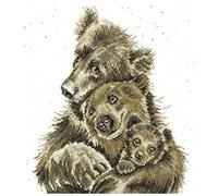 Bothy Threads Cross Stitch Kit - Bear Hugs