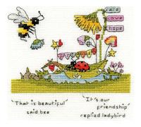 Bothy Threads Cross Stitch Kit - Beautiful Friendship