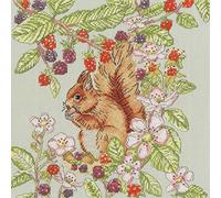 Bothy Threads Cross Stitch Kit - Bramble Garden