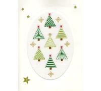 Bothy Threads Cross Stitch Kit - Christmas Card - Christmas Forest