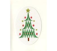 Bothy Threads Cross Stitch Kit - Christmas Card - Christmas Tree