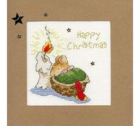 Bothy Threads Cross Stitch Kit - Christmas Card - First Christmas