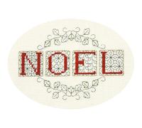 Bothy Threads Cross Stitch Kit - Christmas Card - Noel