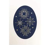 Bothy Threads Cross Stitch Kit - Christmas Card - Shining Stars
