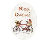 Bothy Threads Cross Stitch Kit - Christmas Card - Shristmas Delivery