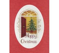Bothy Threads Cross Stitch Kit - Christmas Card - Warm Welcome