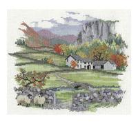 Bothy Threads Cross Stitch Kit - Countryside - Cragside Farm