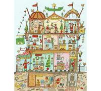 Bothy Threads Cross Stitch Kit - Cut Thru' Christmas Department Store