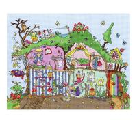 Bothy Threads Cross Stitch Kit - Cut Thru' Fairy Hill