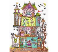 Bothy Threads Cross Stitch Kit - Cut Thru' Haunted House