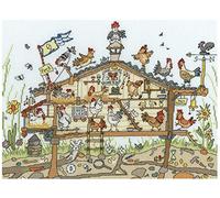 Bothy Threads Cross Stitch Kit - Cut Thru' Hen Home