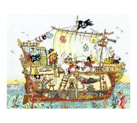 Bothy Threads Cross Stitch Kit - Cut Thru' Pirate Ship