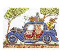 Bothy Threads Cross Stitch Kit - Cut Thru' Vintage Car