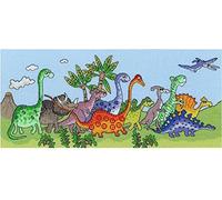 Bothy Threads Cross Stitch Kit - Dinosaur Fun