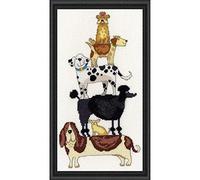 Bothy Threads Cross Stitch Kit - Dog Stack