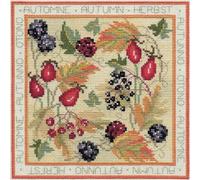 Bothy Threads Cross Stitch Kit - Four Seasons - Autumn