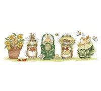 Bothy Threads Cross Stitch Kit - Garden Helpers