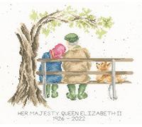 Bothy Threads Cross Stitch Kit - Her Majesty The Queen