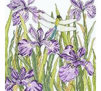 Bothy Threads Cross Stitch Kit - Iris Garden