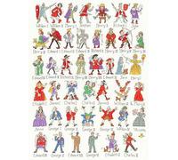 Bothy Threads Cross Stitch Kit - Kings and Queens