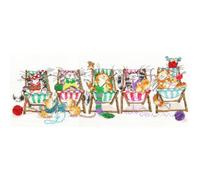 Bothy Threads Cross Stitch Kit - Kitty Knit