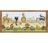 Bothy Threads Cross Stitch Kit - Lazy Cats