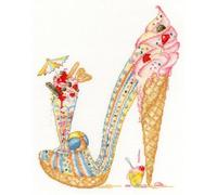 Bothy Threads Cross Stitch Kit - Lazy Sundae