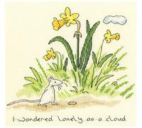 Bothy Threads Cross Stitch Kit - Lonely as a Cloud