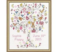 Bothy Threads Cross Stitch Kit - Love Baby Girl