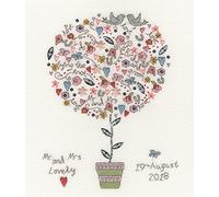 Bothy Threads Cross Stitch Kit - Love Vows