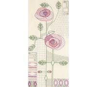 Bothy Threads Cross Stitch Kit - Mackintosh - Morning Rose