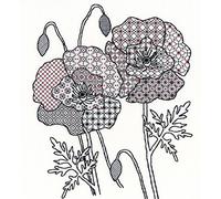Bothy Threads Cross Stitch Kit - Poppy