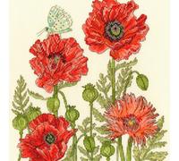Bothy Threads Cross Stitch Kit - Poppy Garden