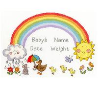 Bothy Threads Cross Stitch Kit - Rainbow Baby