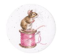 Bothy Threads Cross Stitch Kit - Sew It Begins (Hoop not Included)