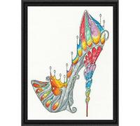 Bothy Threads Cross Stitch Kit - Stained Glass Slipper