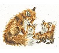 Bothy Threads Cross Stitch Kit - The Bedtime Kiss