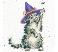 Bothy Threads Cross Stitch Kit - The Witch's Cat