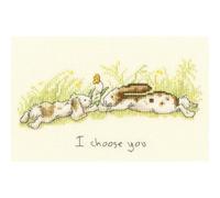 Bothy Threads Cross Stitch Kit with Counted Pattern I Selected You