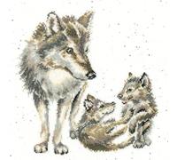 Bothy Threads Cross Stitch Kit - Wolf Pack