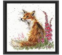 Bothy Threads Cross Stitch Kit - Wrendale Designs - Amongst The Foxgloves