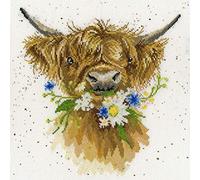 Bothy Threads Cross Stitch Kit - Wrendale Designs - Daisy Coo