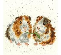 Bothy Threads Cross Stitch Kit - Wrendale Designs - Lettuce Be Friends