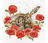 Bothy Threads Cross Stitch Kit - Wrendale Designs - Love is in The Hare