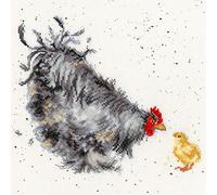 Bothy Threads Cross Stitch Kit - Wrendale Designs - Mother Hen