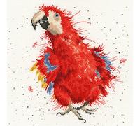 Bothy Threads Cross Stitch Kit - Wrendale Designs - Parrot On Parade