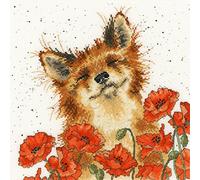 Bothy Threads Cross Stitch Kit - Wrendale Designs - Poppy Field