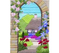 Bothy Threads DW14MLS18 Counted Long Stitch Kit Seasons - Summer Garden 24x17cm