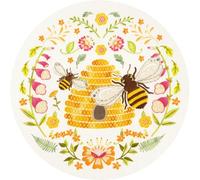 Bothy Threads Embroidery Kit - Folk Bees (Folk Art Range)